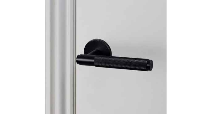 DOOR LEVER HANDLE / BLACK Product Image