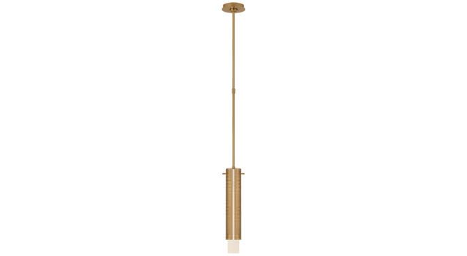 Precision Small Cylinder Pendant Brass Product Image