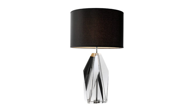 SETAI TABLE LAMP – Smoke Crystal Product Image