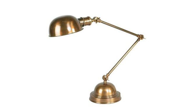 SOHO DESK LAMP Brass Product Image