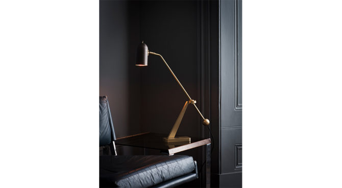 STASIS TABLE LAMP Brass and Bronze Product Image