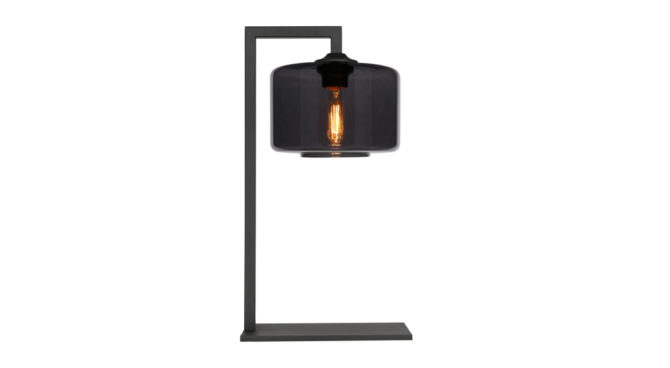 DRUM TABLE LAMP – BLACK Product Image