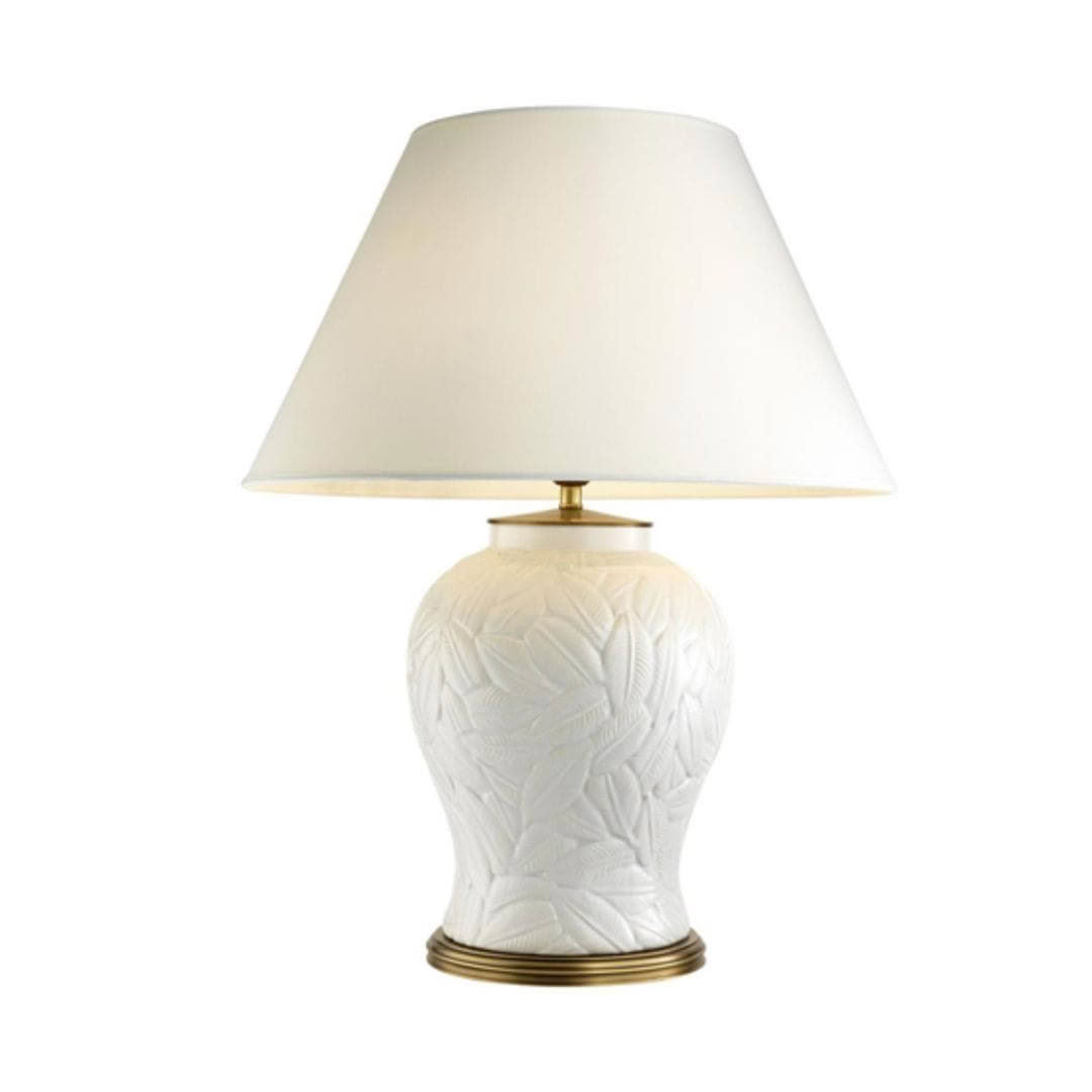 Table Lamp Cyprus White Trenzseater