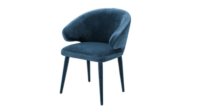 Cardinale Dining Chair – teal blue Product Image