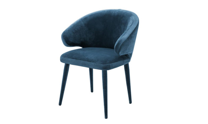 Cardinale Dining Chair – teal blue Product Image