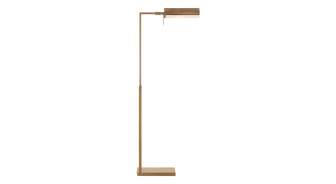 Precision Pharmacy Floor Lamp – Antique Brass Product Image