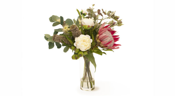 Pencil Banksia, King Protea and Peony Product Image
