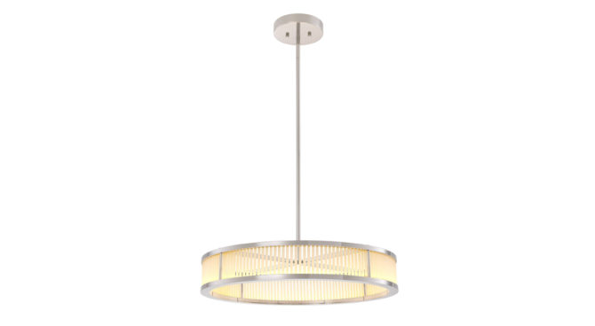 Thibaud chandelier / Nickel – Small Product Image