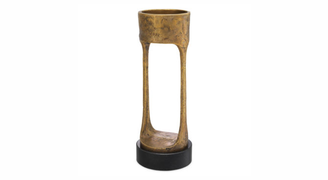 CANDLE HOLDER BOLOGNA – brass / LARGE Product Image