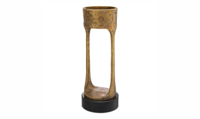 CANDLE HOLDER BOLOGNA – brass / LARGE Product Image