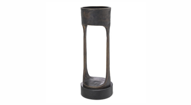 CANDLE HOLDER BOLOGNA – Bronze  / LARGE Product Image