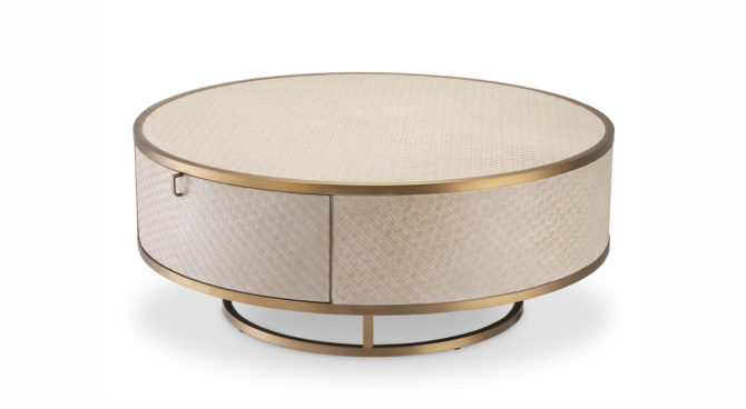 Napa Valley Coffee Table – Brass Product Image