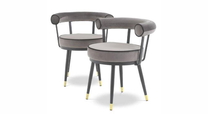 VICO DINING CHAIR – grey Product Image