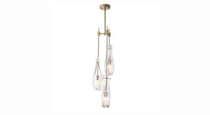 Bellano Chandelier / Brass / Small Product Image