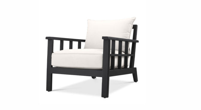 Cap-Ferrat Armchair – Black Product Image