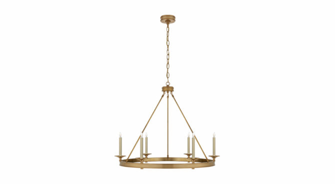 Launceton Ring Chandelier – Brass Product Image