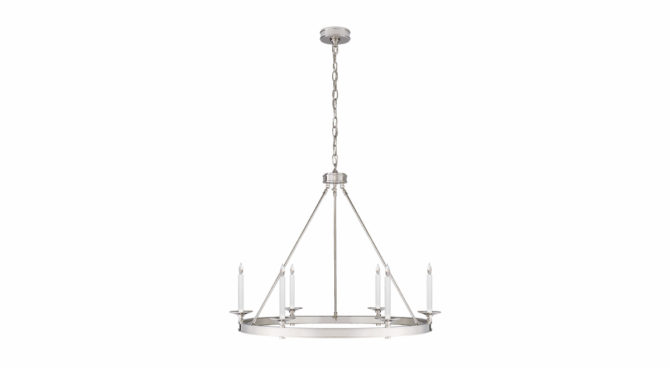 Launceton Ring Chandelier – Nickel Product Image
