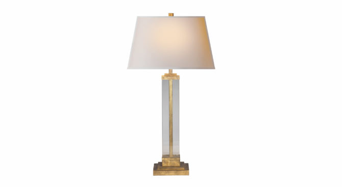 Wright Table Lamp – Gilded Iron Product Image