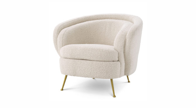Orion Armchair – cream Product Image