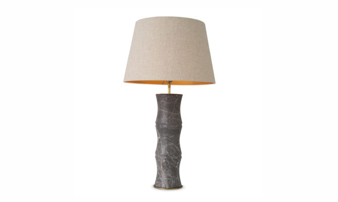 Bonny Table Lamp – Grey marble Product Image