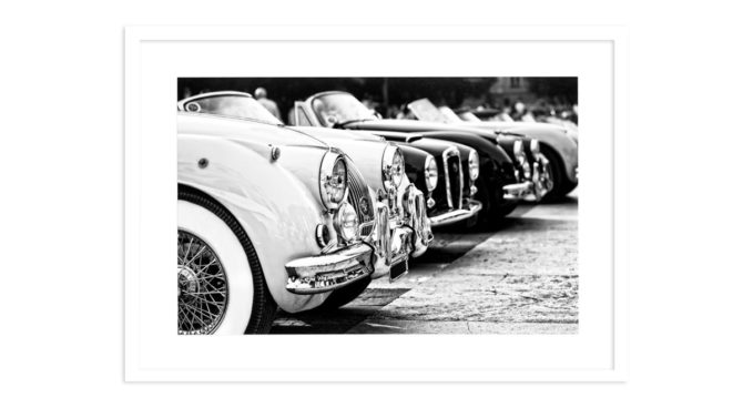 CLASSIC CAR LINEUP / FSY109 – PRINT Product Image