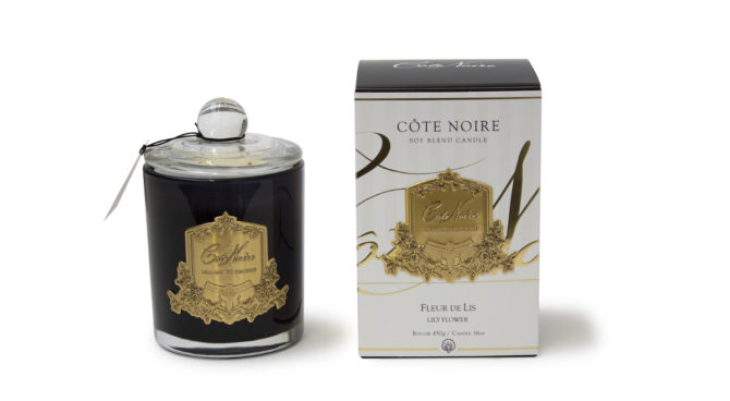 Côte Noire Candle – Lily Flower 450g Product Image