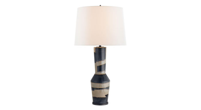 Alta Table lamp – Sand / Black Stripe Product Image