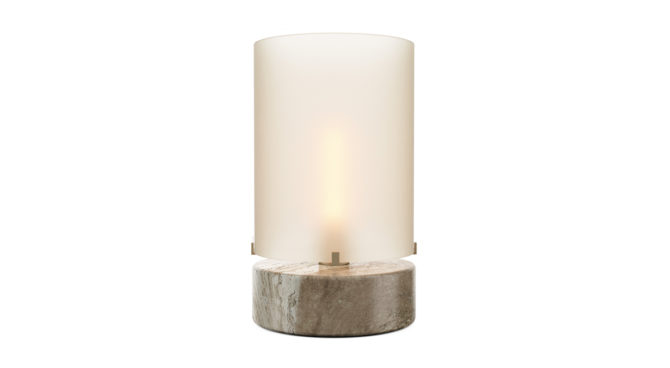 EVE CILINDER TRAVERTIN Table Lamp Product Image