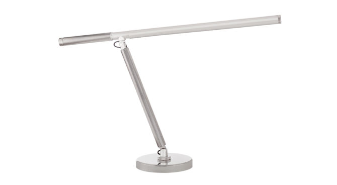 Barrett Knurled Boom-Arm Desk Lamp – Nickel Product Image
