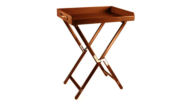 GAVIN TRAY STAND – BROWN Product Image