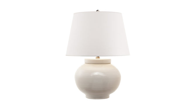 Carter Large Table Lamp – White Product Image