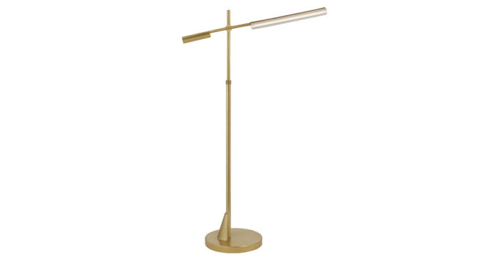 Daley Adjustable Floor Lamp – Brass Product Image