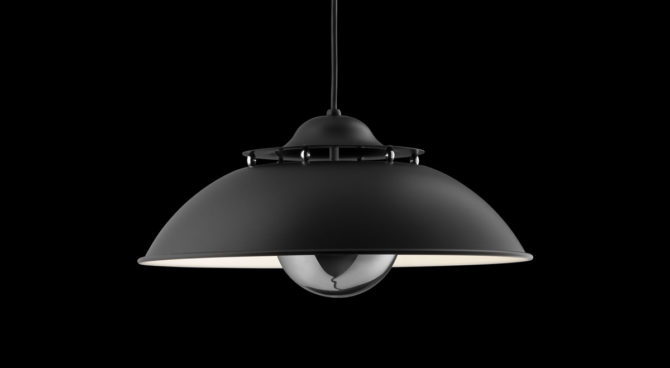 Eclipse suspended lamp – Black Product Image