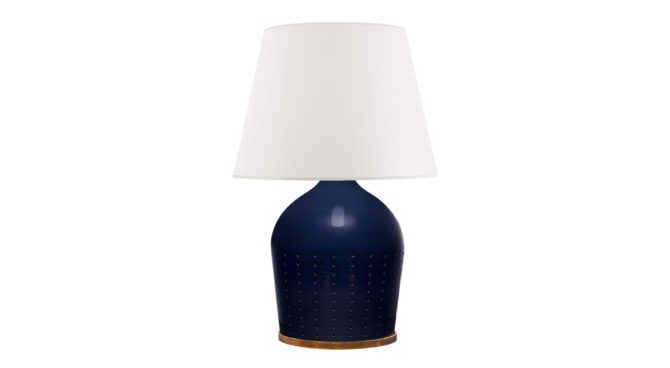 Halifax Large Table Lamp – Blue Product Image