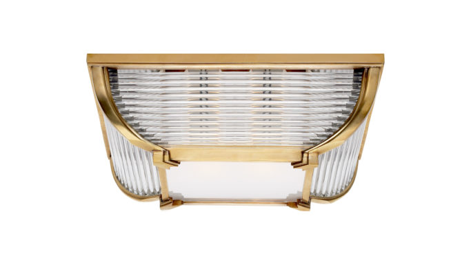 Perry Large Flush Mount – BRASS Product Image