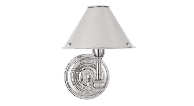 Anette Single Sconce – Nickel Product Image