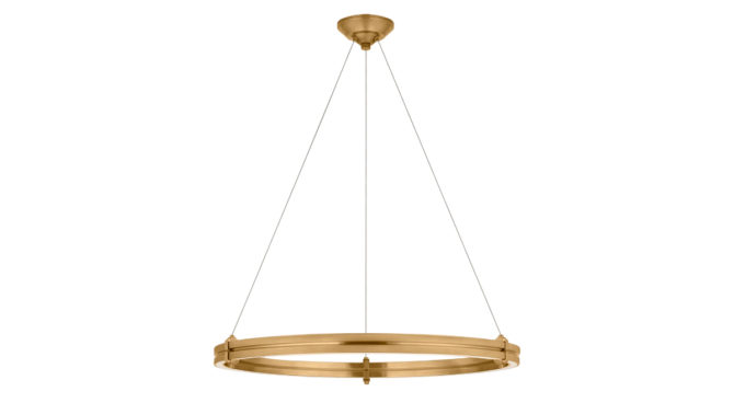 Paxton 32″ Ring Chandelier – Brass Product Image