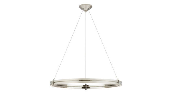 Paxton 32″ Ring Chandelier – Nickel Product Image
