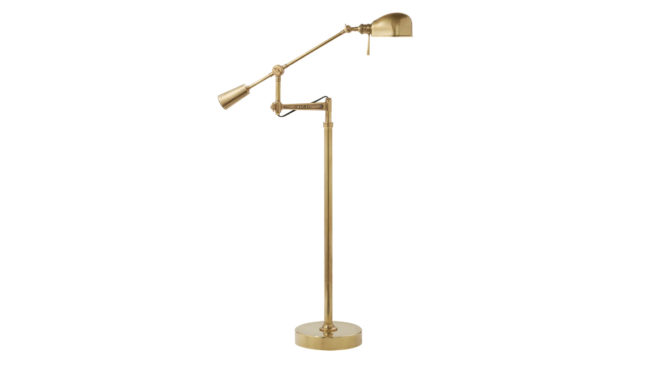 RL ’67 Boom Arm Floor Lamp – Brass Product Image