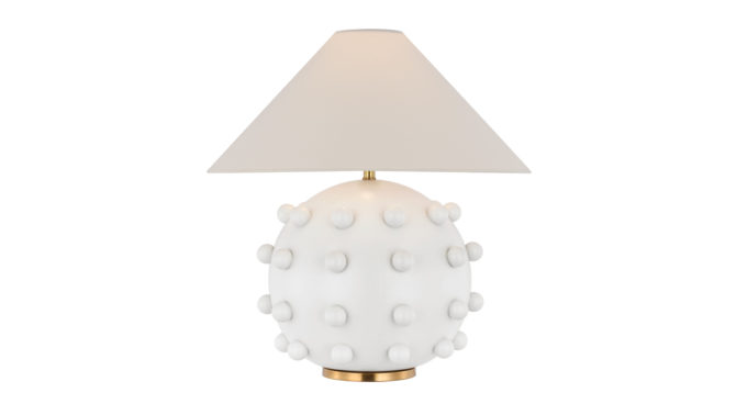 Linden Medium Orb Table Lamp – white Product Image