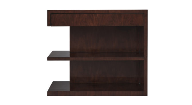 Modern Hollywood Nightstand – Left Side Product Image