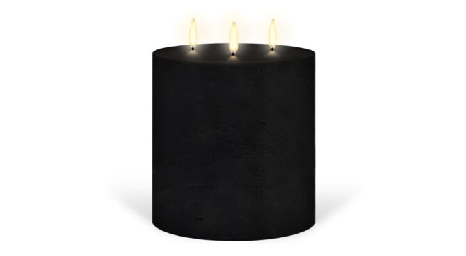 TRIPLE FLAME LED Candle – Black Product Image