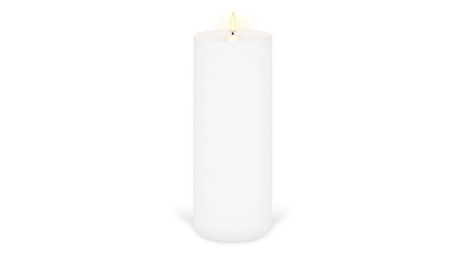 PILLAR LED Candle / 25 / Nordic White Product Image