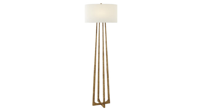 Scala Hand-Forged Floor Lamp / Gilded Iron Product Image