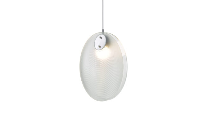 Ama Pendant closed – clear matte Product Image